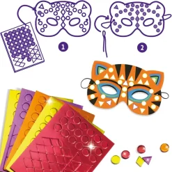 Djeco DIY Jungle Animal Masks New