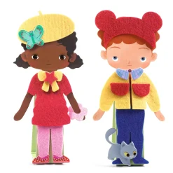 Djeco Felt Dress-Up Hot