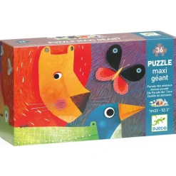 Djeco Giant Floor Puzzle 36 Piece: Animal Parade Best