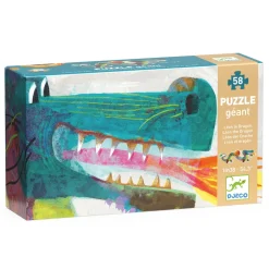 Djeco Giant Floor Puzzle 58 Piece: Leon the Dragon Outlet