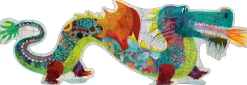 Djeco Giant Floor Puzzle 58 Piece: Leon the Dragon Outlet