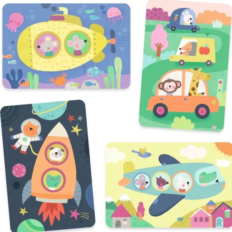 Djeco Magic Coloring: On the Road Best