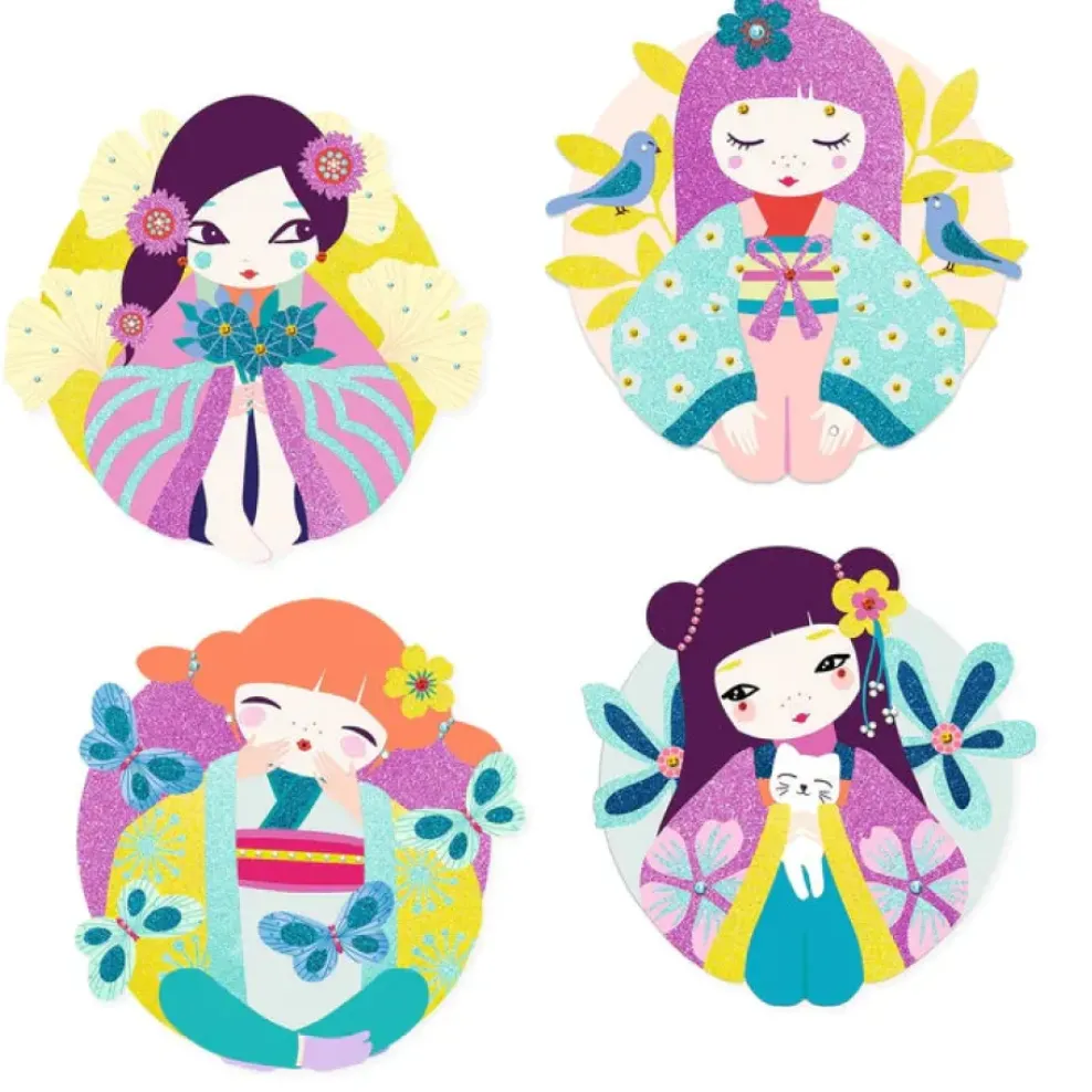 Djeco Onnanoko Glitter & Jewel Boards Sale