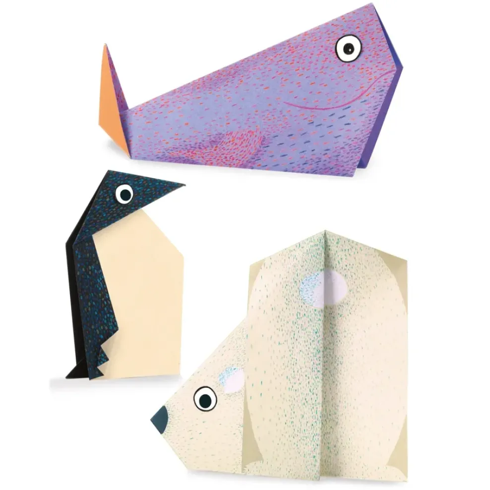 Djeco Origami Polar Animals New