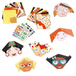 Djeco Origami Pretty Faces Fashion