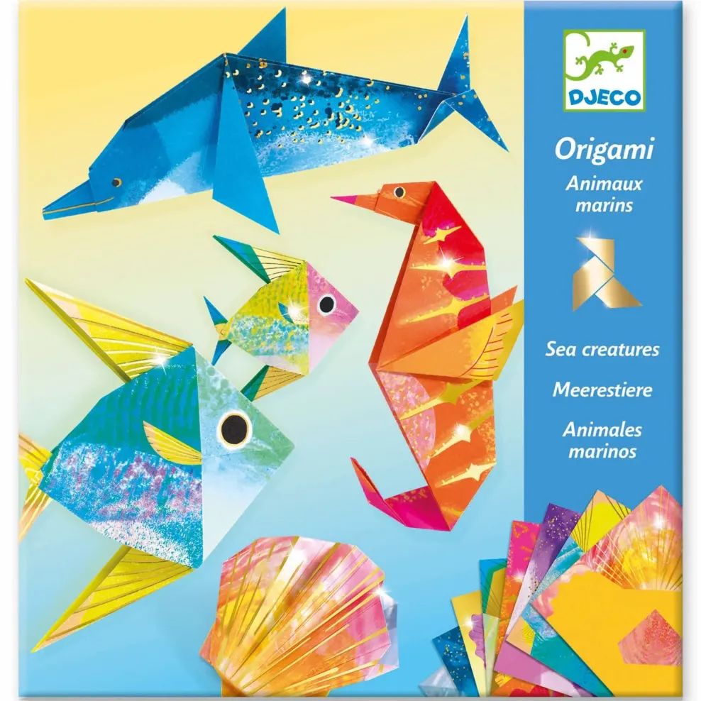 Djeco Origami Sea Creatures Discount