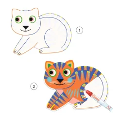 Djeco Paint with Water - Animalo-Ma Outlet