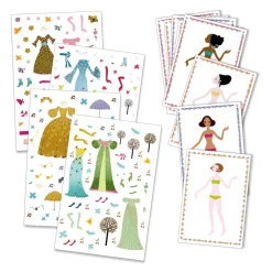Djeco Paper Dolls: Dresses Through the Seasons Best