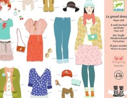 Djeco Paper Dolls: Fashion Dressing Room Sale
