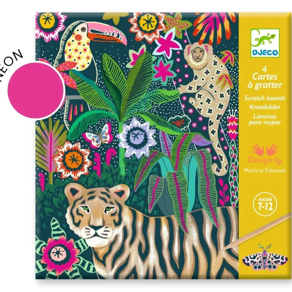 Djeco Scratch Cards Activity: Rococo Discount