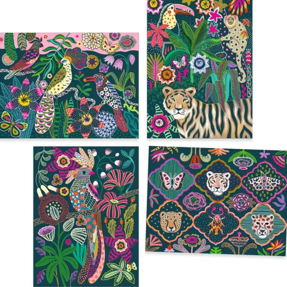 Djeco Scratch Cards Activity: Rococo Discount