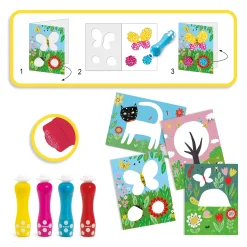 Djeco Small Dot World Painting Craft Kit Sale