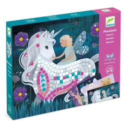 Djeco The Enchanted World Sticker & Jewel Mosaic Clearance