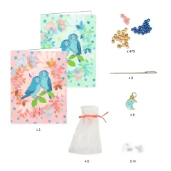 Djeco You & Me Jewelry Kit: Sky Multi-Wrap Beads & Jewelry Best