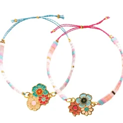 Djeco You & Me Jewelry Kit: Tila and Flowers Beads & Jewelry Discount