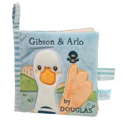 Douglas Baby Soft Activity Book Gibson & Arlo 6" (retired) Outlet