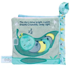 Douglas Baby Soft Activity Book Crunchie Caterpillar 6" New