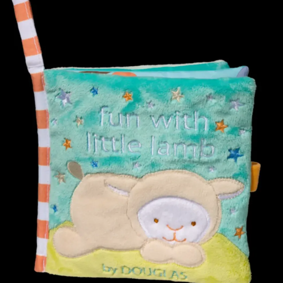 Douglas Baby Soft Activity Book Lamb 6" (retired) Sale