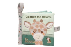 Douglas Baby Soft Activity Book Georgie Giraffe 6" Outlet