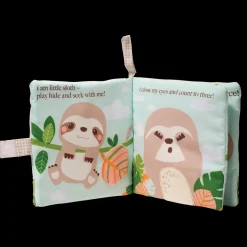 Douglas Baby Soft Activity Book Stanley Sloth 6" (retired) Clearance