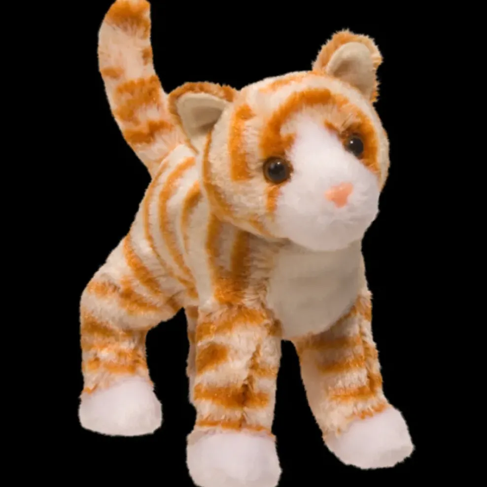 Douglas Hally Orange Striped Cat 8" Clearance