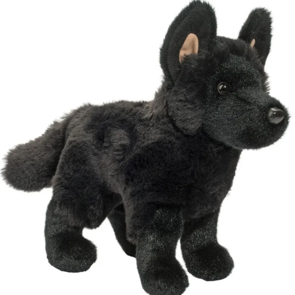 Douglas Harko Black German Shepherd 8" New