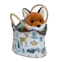 Douglas Sassy Pet Sak Magical Forest with Sitting Fox 6.5" Outlet