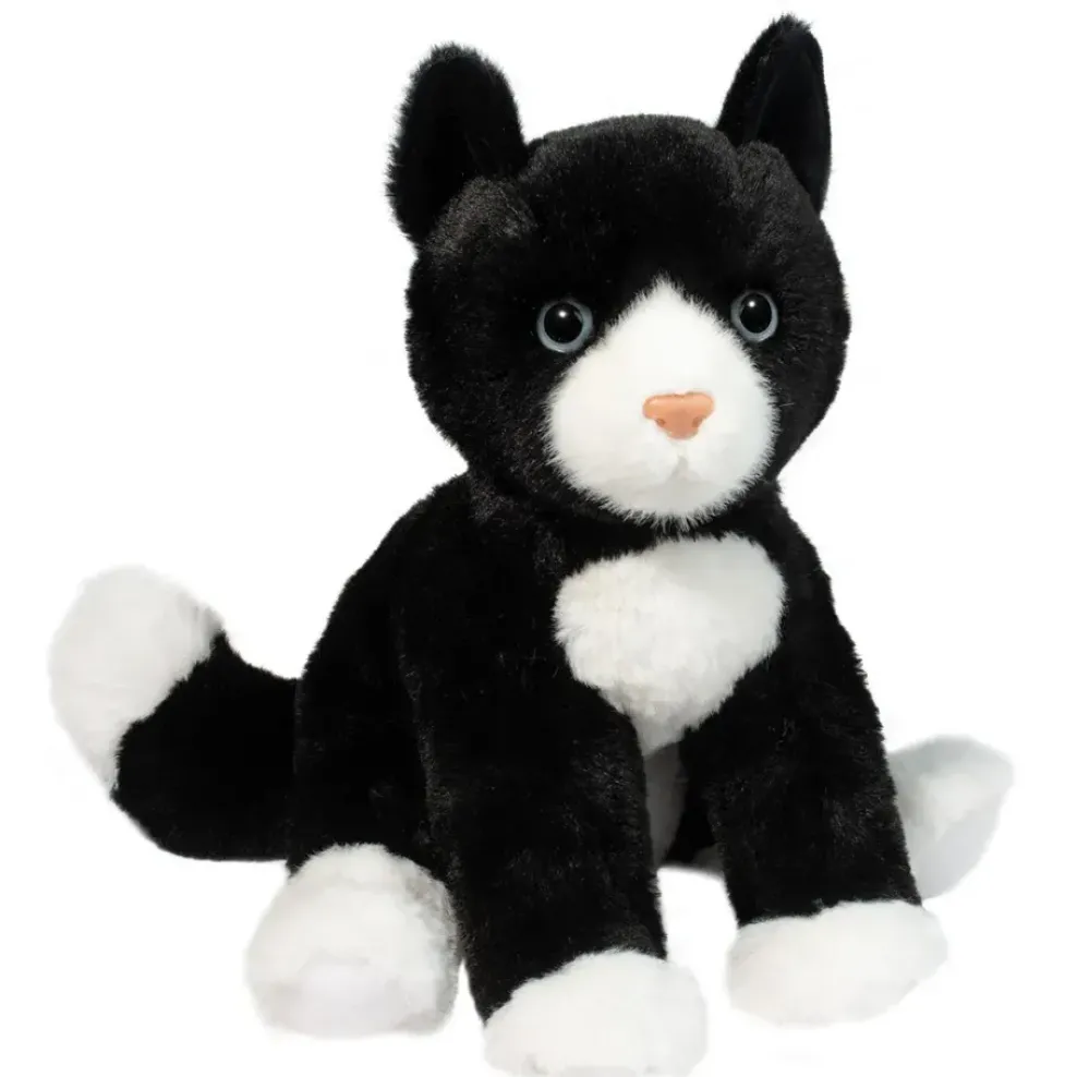 Douglas Soft Beckie Black & White Cat 12" Fashion