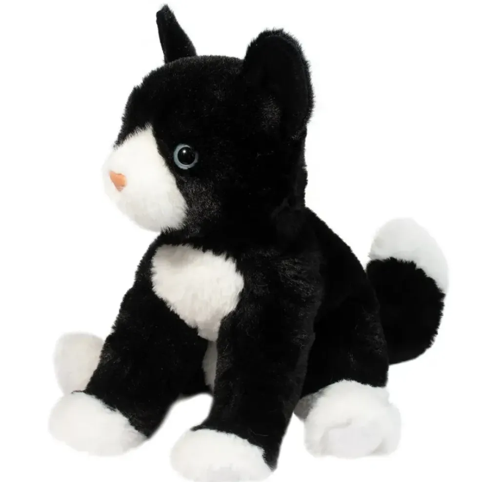 Douglas Soft Beckie Black & White Cat 12" Fashion