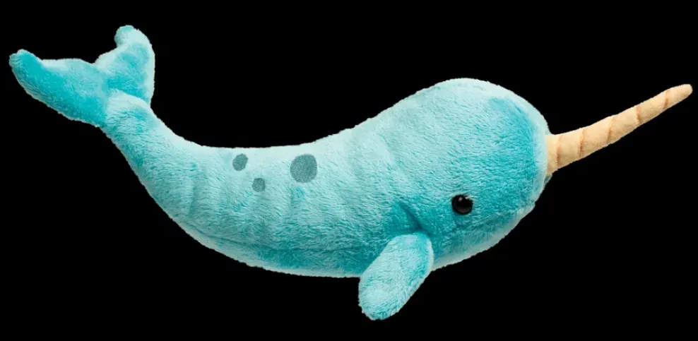 Douglas Spike Narwhal Turquoise Small 12" New