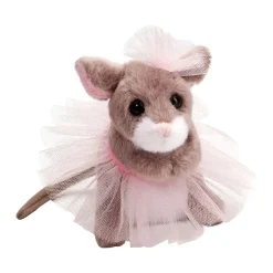 Douglas ® Tippy Toe Mouse with Tutu 3" Clearance