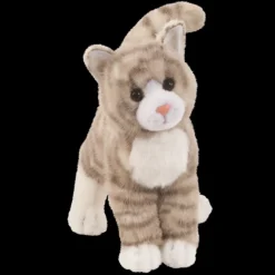 Douglas Zipper Grey Tabby Cat 12" Hot