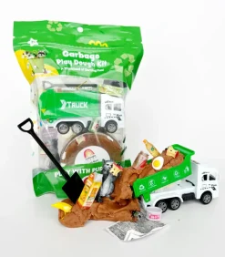 EGKD Earth Grown KidDough: Bagged Sensory Kit - Garbage New