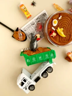 EGKD Earth Grown KidDough: Bagged Sensory Kit - Garbage New