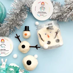 EGKD Earth Grown KidDough: Mini Dough-to-Go Snowfriend Fashion