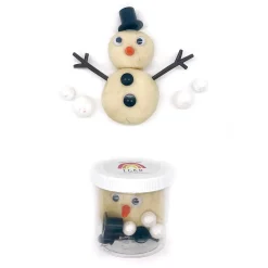 EGKD Earth Grown KidDough: Mini Dough-to-Go Snowfriend Fashion