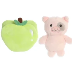 Ebba Pocket Peekers™ Rattle & Crinkle Toy Paisley Pig Best