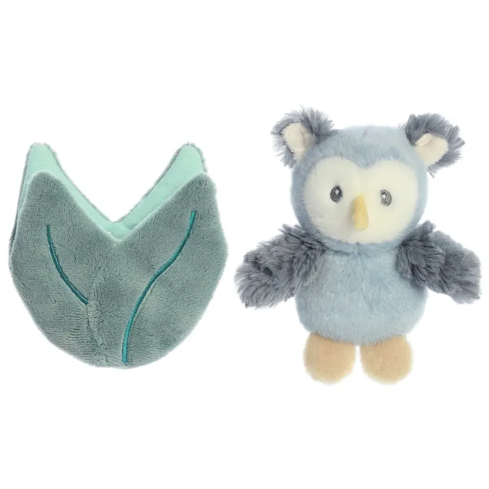 Ebba Pocket Peekers™ Rattle & Crinkle Toy Ollie Owl Discount
