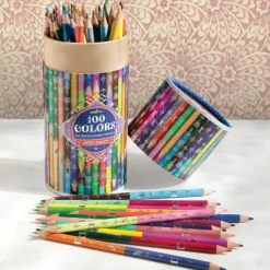 eeBoo 100 Colors 50 Double-Sided Pencils Sale