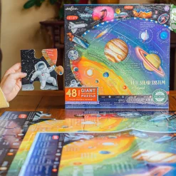 eeBoo 48 Piece Giant Puzzle Solar System & Beyond Online