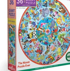 eeBoo 36 Piece Giant Puzzle Good Deeds Fashion