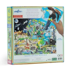 eeBoo 48 Piece Giant Puzzle Within the Biomes Hot