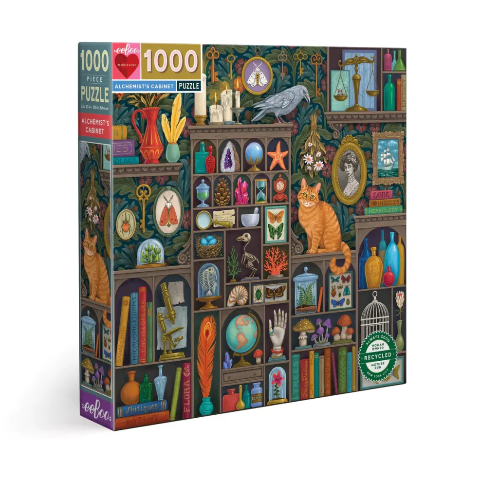 eeBoo 1000 Piece Puzzle Alchemist's Cabinet New