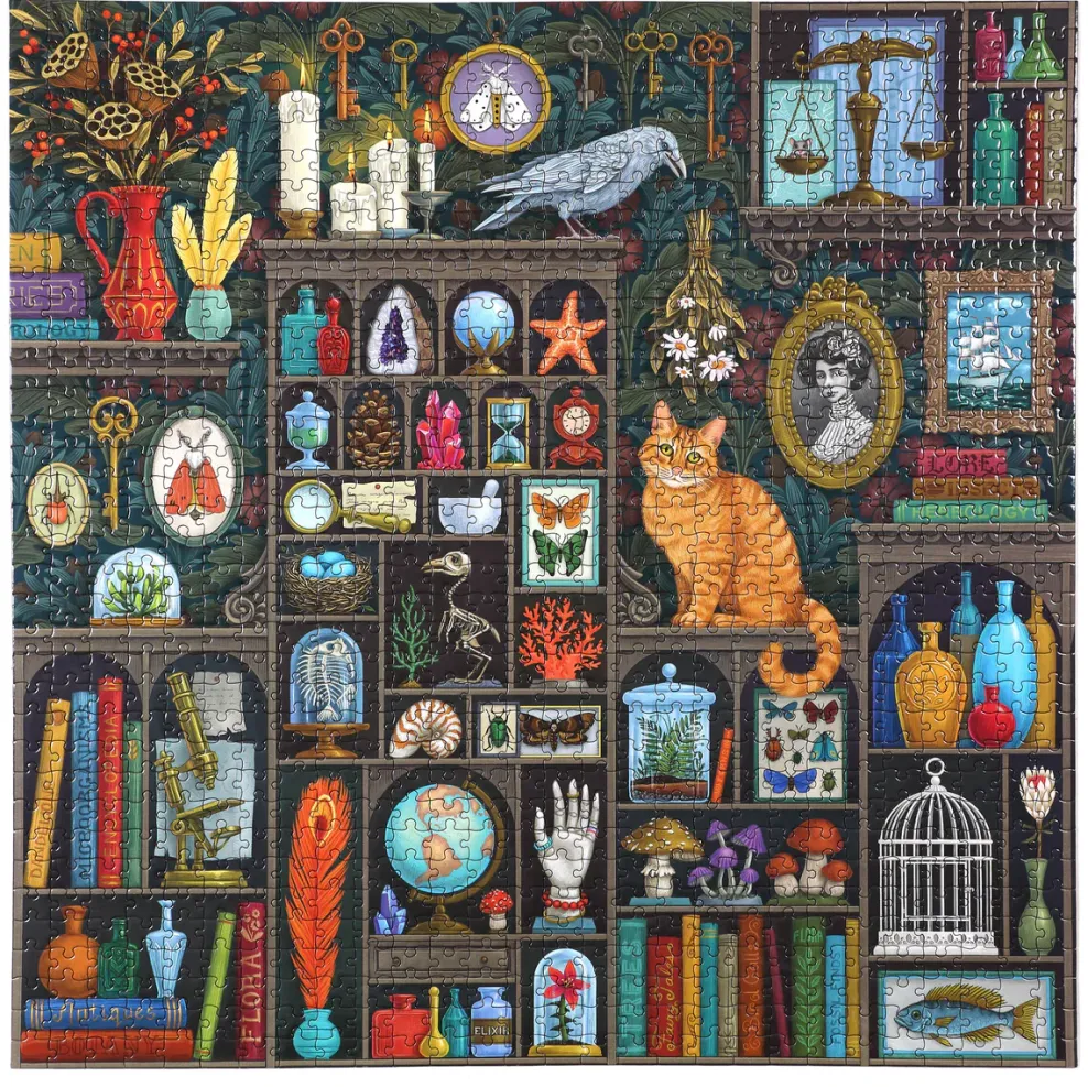 eeBoo 1000 Piece Puzzle Alchemist's Cabinet New