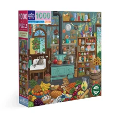 eeBoo 1000 Piece Puzzle Alchemist's Kitchen Clearance