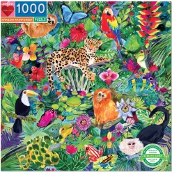 eeBoo 1000 Piece Puzzle Amazon Rainforest Fashion