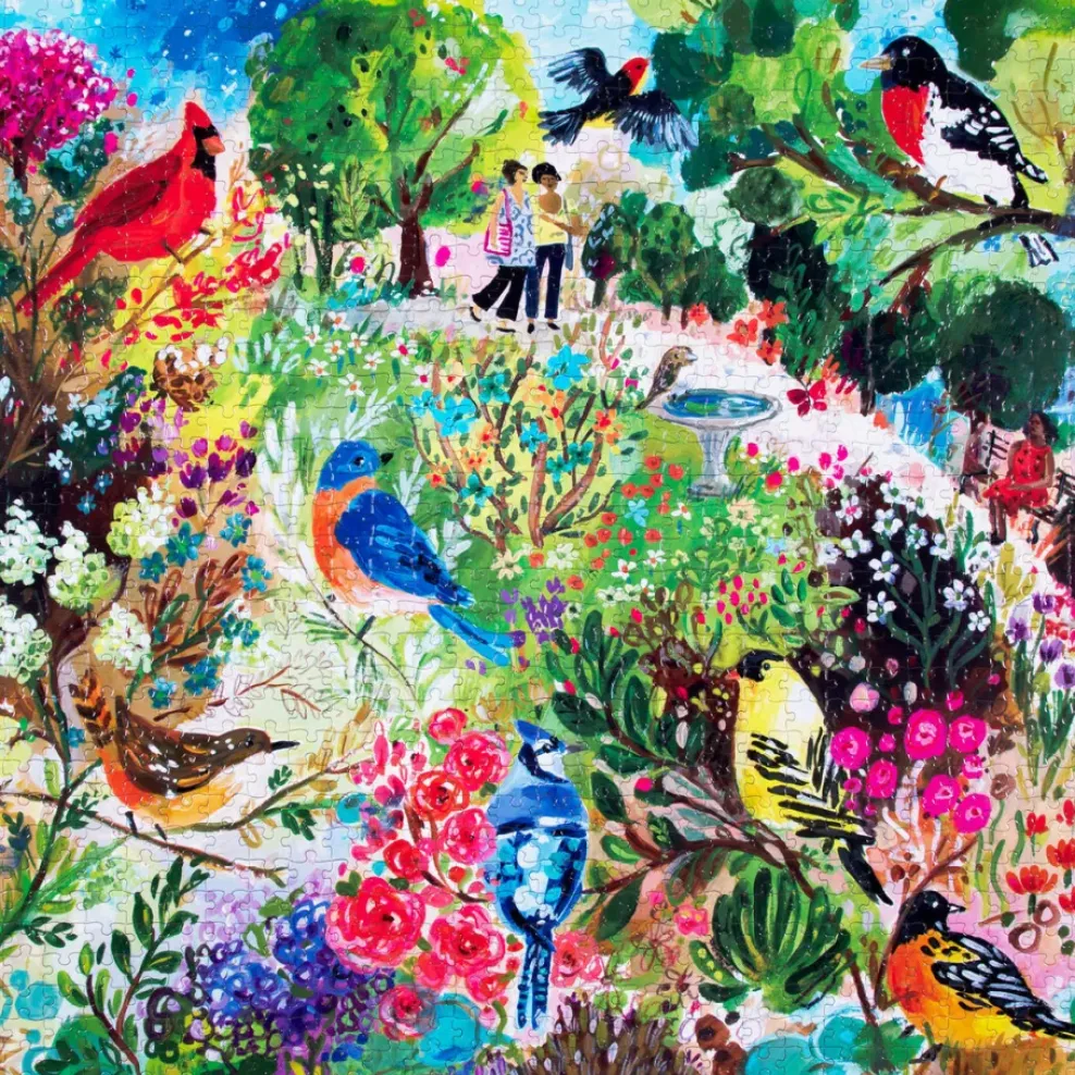eeBoo 1000 Piece Puzzle Birds in the Park Online