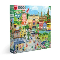 eeBoo 1000 Piece Puzzle Copenhagen Discount