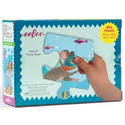 eeBoo 20 Piece Puzzle Deep Sea Treasure Clearance