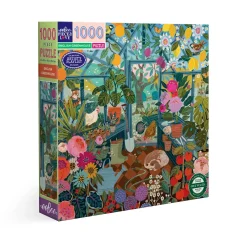 eeBoo 1000 Piece Puzzle English Greenhouse Online